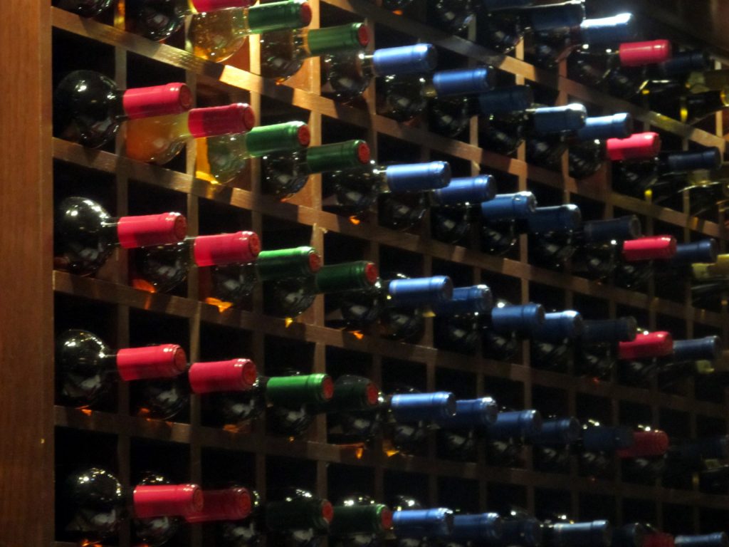 hanging wine rack plans