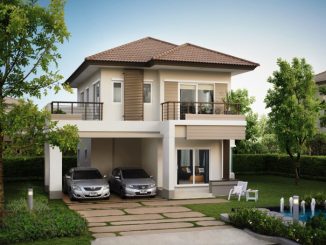 two story house