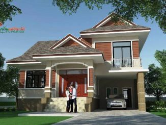 modern two storey house