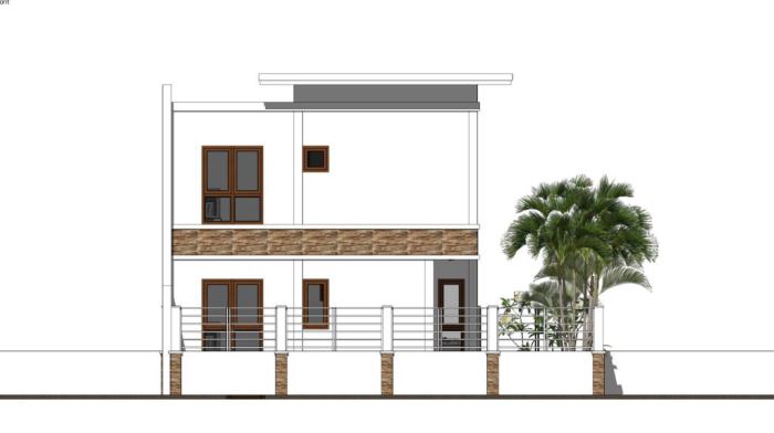 Narrow Lot Two Storey House Plan with 4 Bedrooms - Cool House Concepts