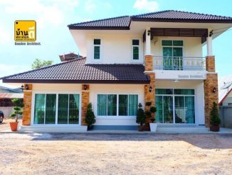 two storey house