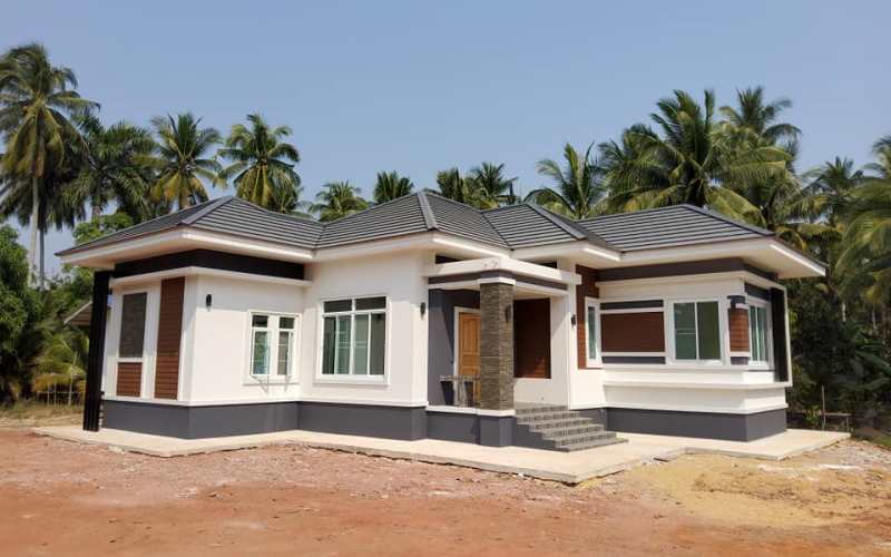 Picture of Exquisite Bungalow Design with Three Bedrooms
