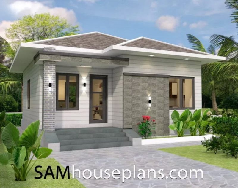 Picture of Simple One Storey House in a Cool Atmosphere