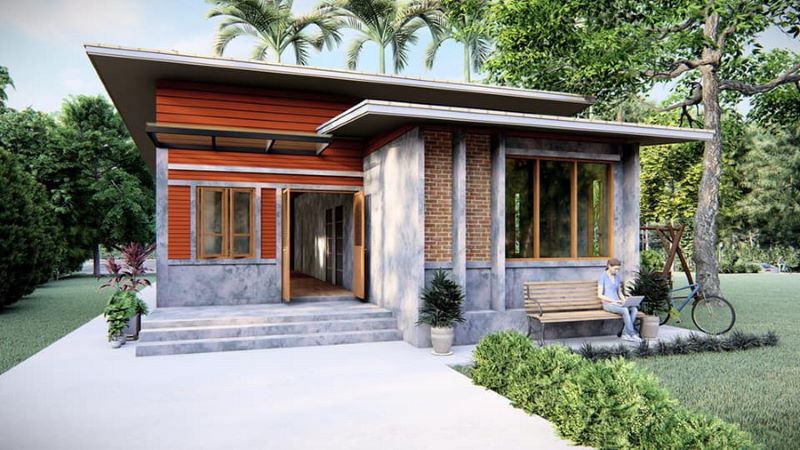 Picture of Charming Family Home Design with Cozy Outdoor Space